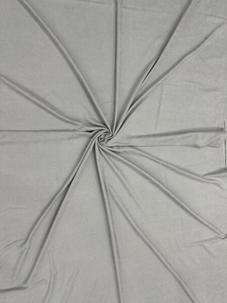 پرده آماده کتان طوسی