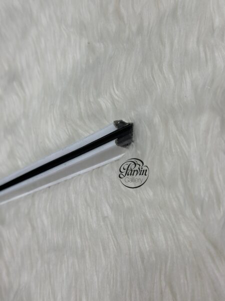 چوب پرده پلیسه سفید