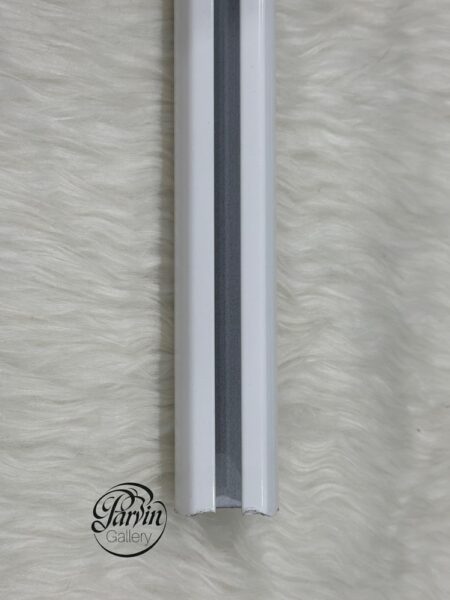 چوب پرده مینیمال هلندی سفید