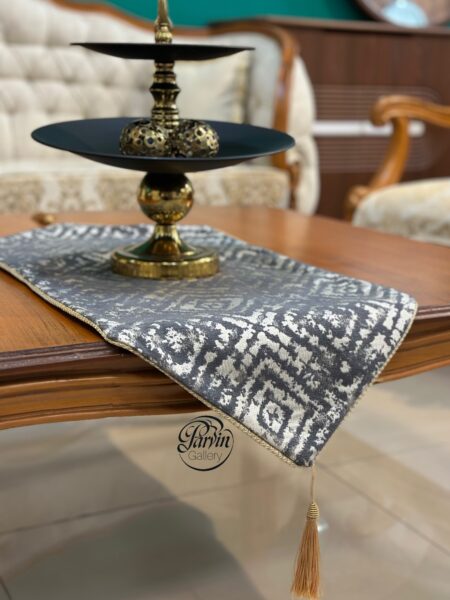 رانر پتینه سیم دوزی طرح لوزی