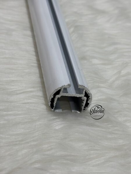 چوب پرده مینیمال ترک سفید