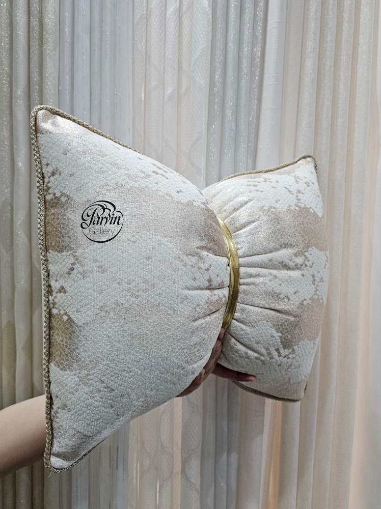 کوسن پاپیون ماریتا طرح پوست ماری کرم MARIO1 - تصویر 3