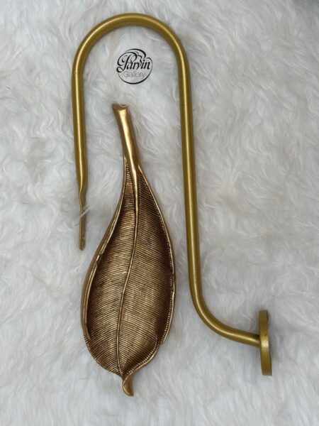 آویز پرده طرح برگ